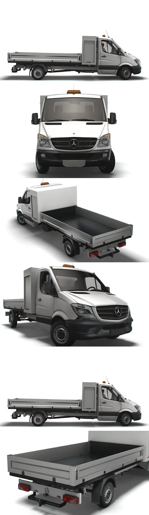 Mercedes Benz Sprinter Single Cab Tipper Toolpod 2018 Model