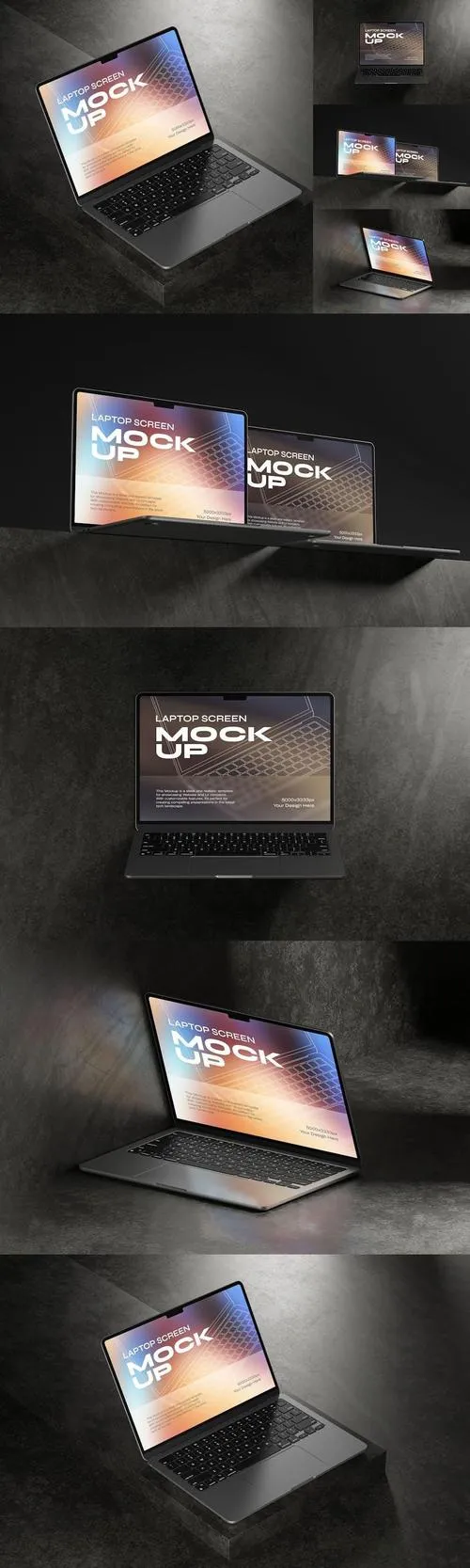 Laptop Screen Mockup