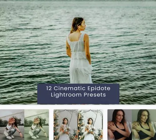 12 Cinematic Epidote Lightroom Presets - XFV3DJE