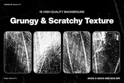 15 Grungy & Scratchy Background Texture - LYE6ASJ