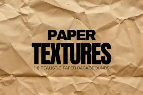 16 Crumpled Paper Textures - 8WDJNH2