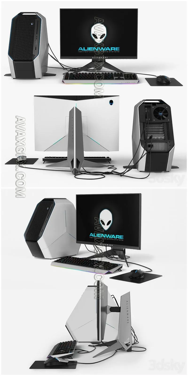 Dell Alienware - 3D Model