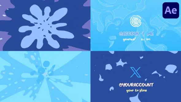 Liquid Motion Logo Opener for After Effects 52106074 Videohive