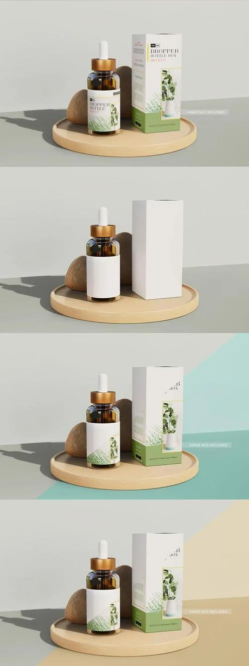 Dropper Bottle Mockup