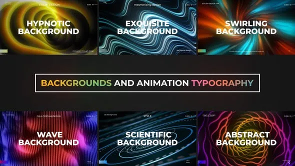 Backgrounds and Animation Typography 51813495 Videohive