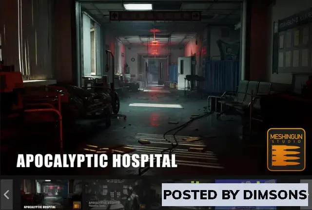 Unreal Engine Environments Apocalyptic Hospital v5.3