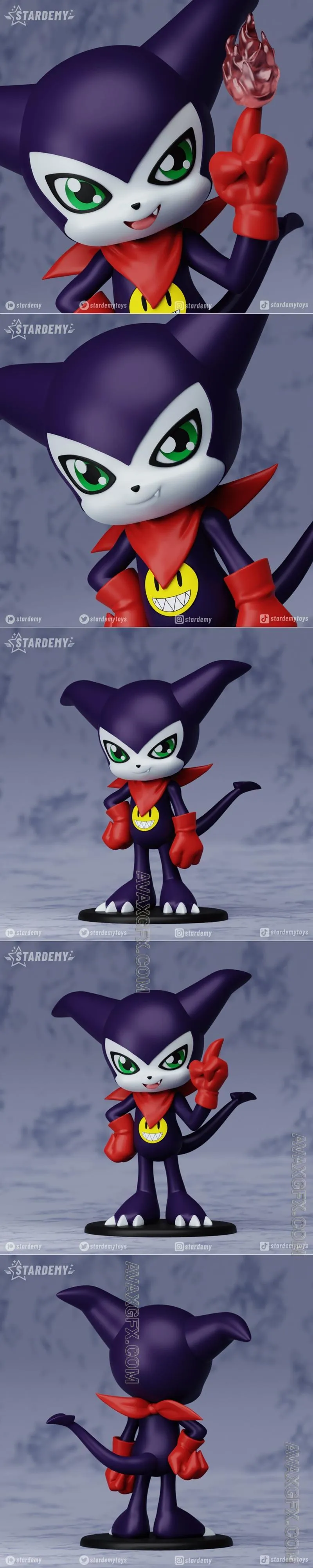 Impmon - STL 3D Model