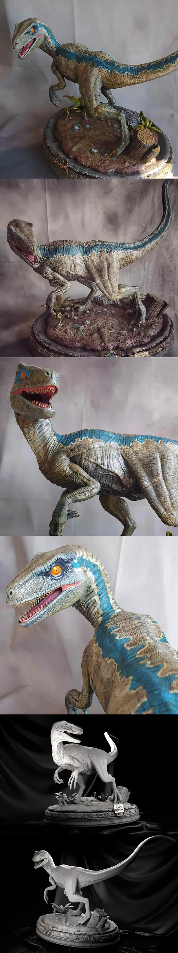 Blue Raptor – Jurassic World – 3D Print