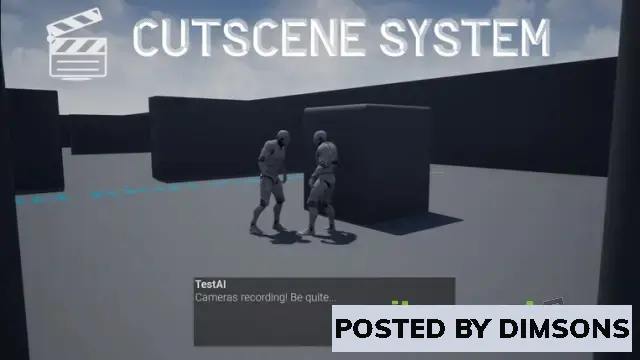 Unreal Engine Blueprints Cinematic Cutscene System v5.3-5.4