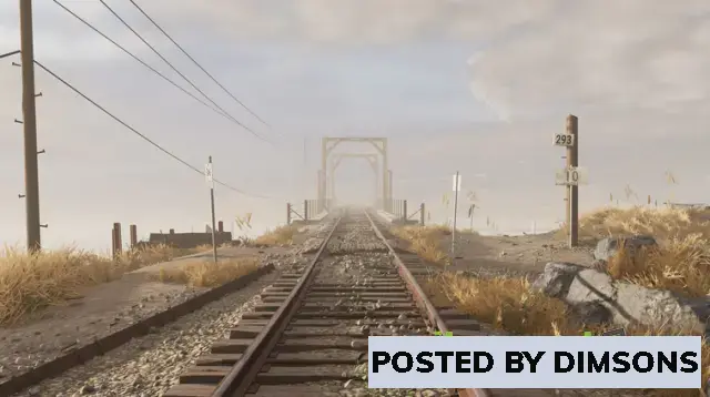 Unreal Engine Environments Coastal Wetland & Railroad Bridge v5.3