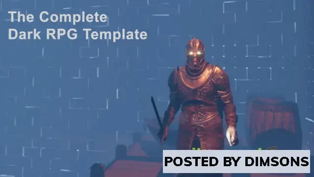 Unreal Engine Blueprints Complete Dark RPG Template v5.3