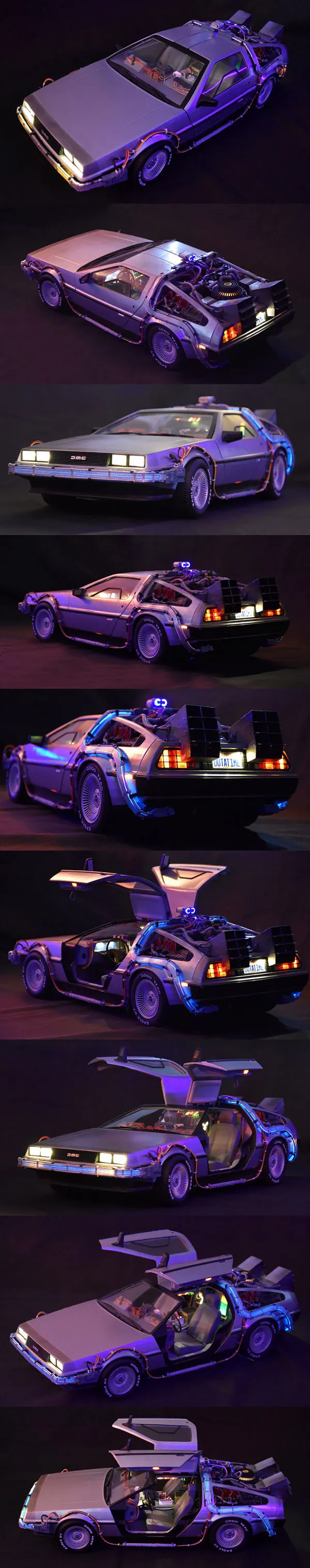 DMC Delorean Time Machine – 3D Print