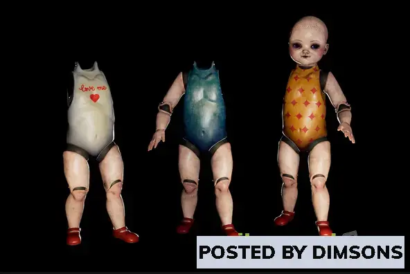 Unreal Engine Characters Dolls v4.18+