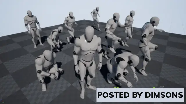 Unreal Engine Animations Mobility Starter - MoCap Pack v5.3