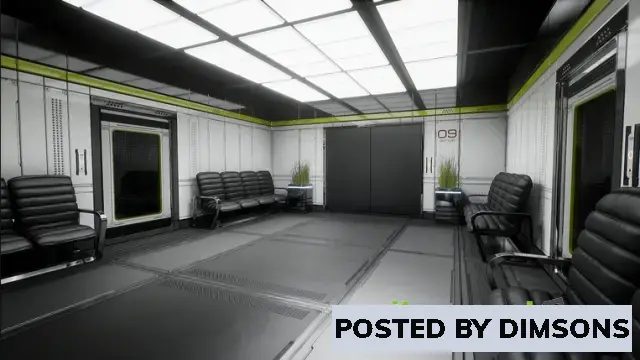 Unreal Engine Environments Modular Sci Fi Office v5.4