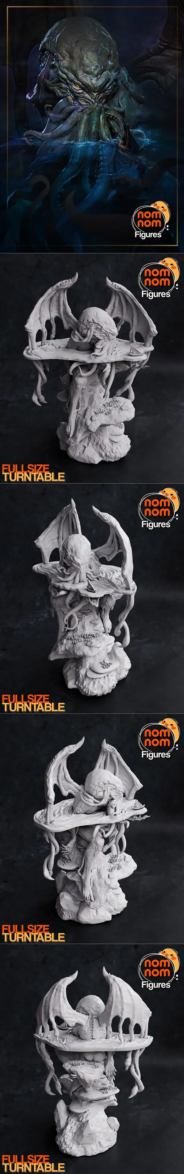 NomNom Figures – Cthulhu Mythos – 3D Print
