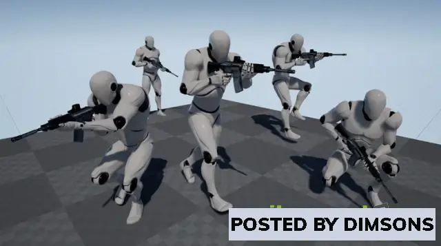 Unreal Engine Animations Rifle Starter - MoCap Pack v5.3