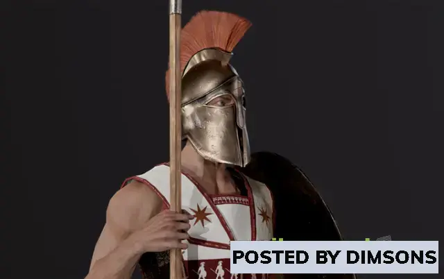 Unreal Engine Characters SPARTAN warrior HOPLITE v4.27+