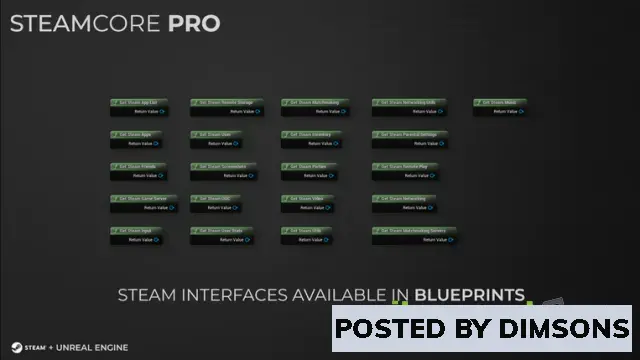 Unreal Engine Code Plugins SteamCore PRO v1.0.3.2 (5.3)