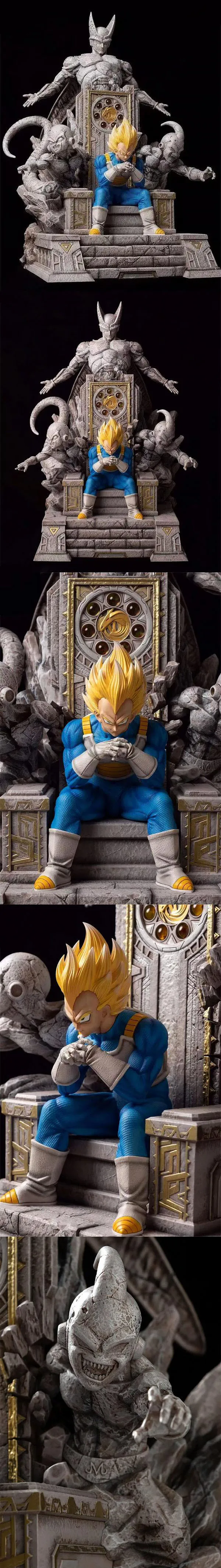 Vegeta on Throne – 3D Print