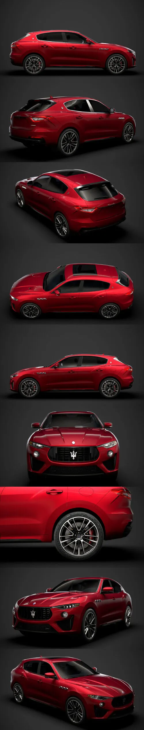 Maserati Levante Trofeo Launch Edition 2020 3D Model