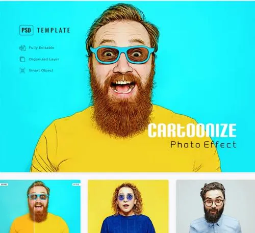 Cartoonize Photo Effect - 9AVJLKY