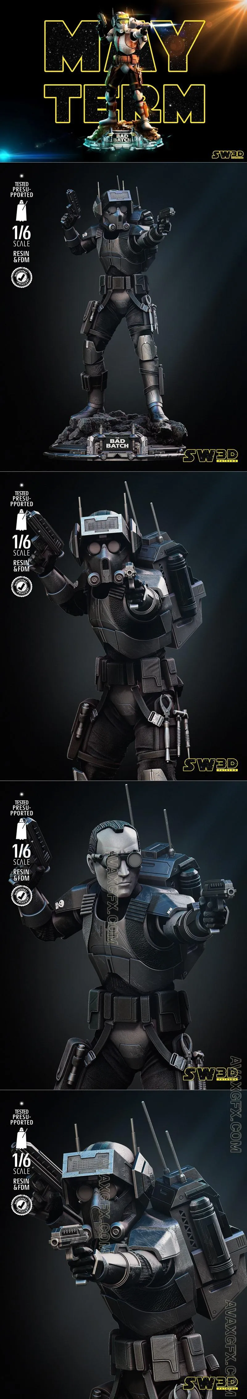 SW3D - Tech Sculpture - STL 3D Model