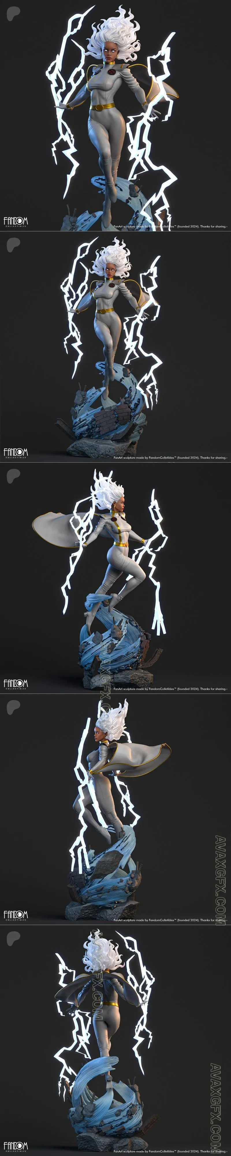 Fandom Collectibles - Storm - STL 3D Model