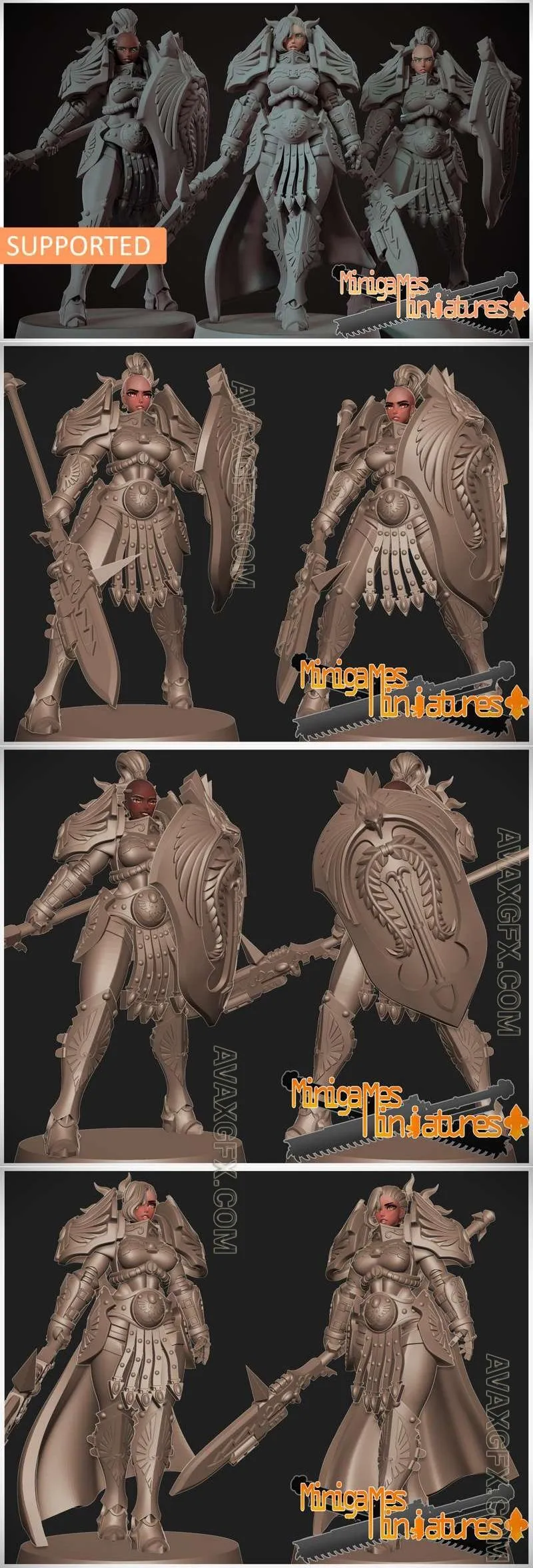 Emperor's Guard - STL 3D Model
