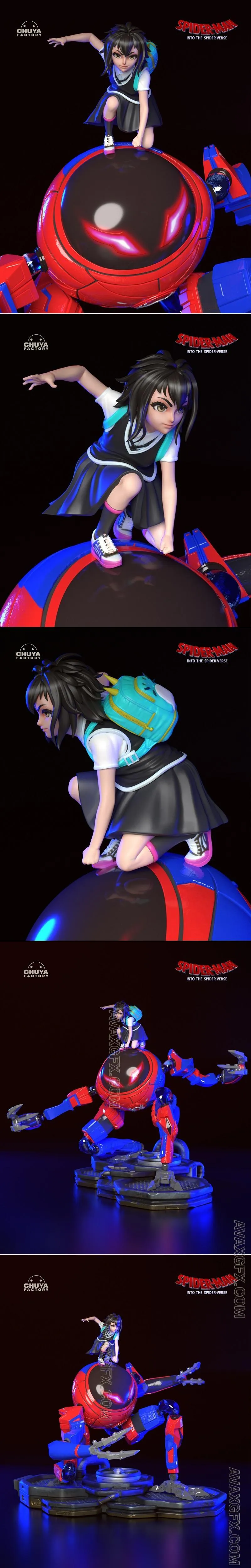 Chuya Factory - Peni Parker - STL 3D Model