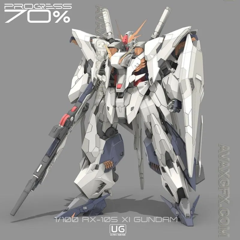 XI Gundam - STL 3D Model