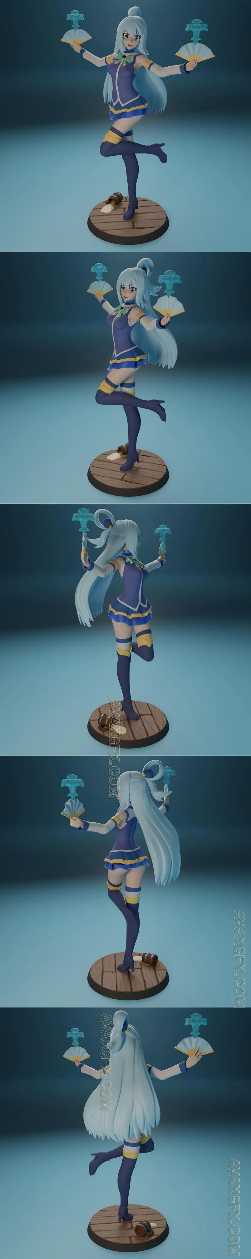 Aqua - STL 3D Model