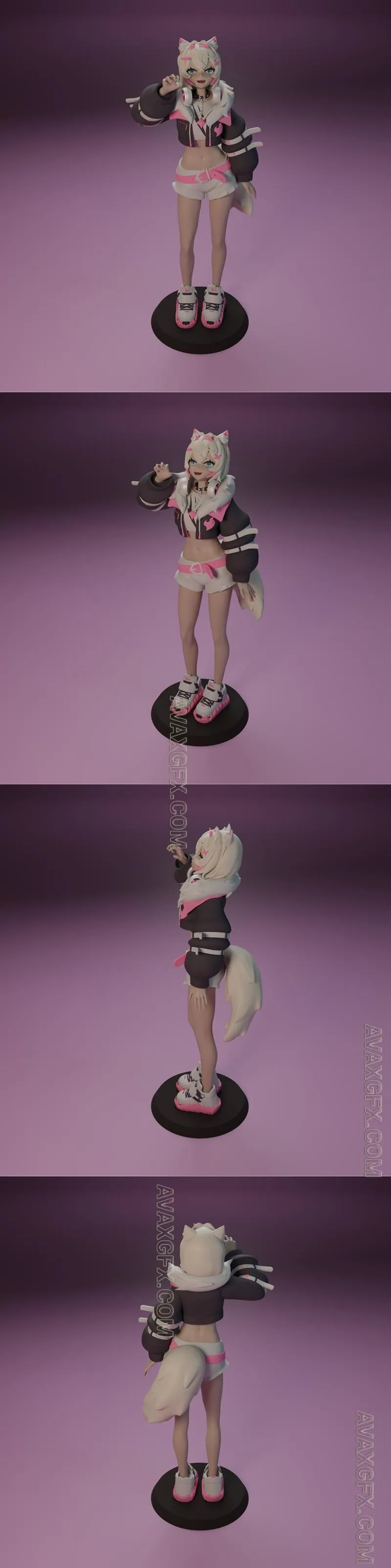Mococo Abyssgard From Hololive - STL 3D Model