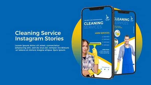 Cleaning Service Instagram Stories 52496938 Videohive