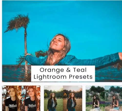 Orange & Teal Lightroom Presets - 8MPPR5Z