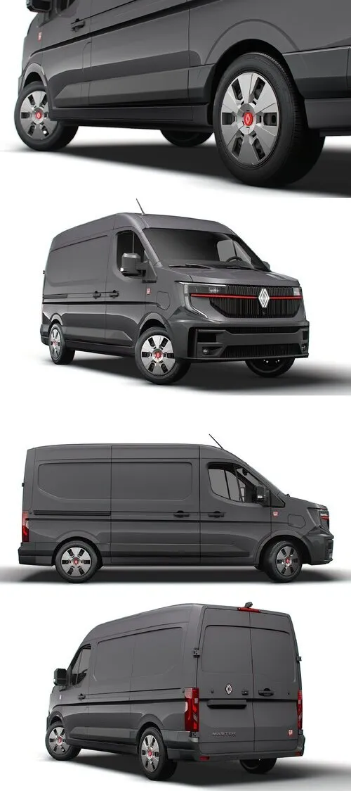 Renault Master E-TECH Red Edition L2H2 Van 2024 Model