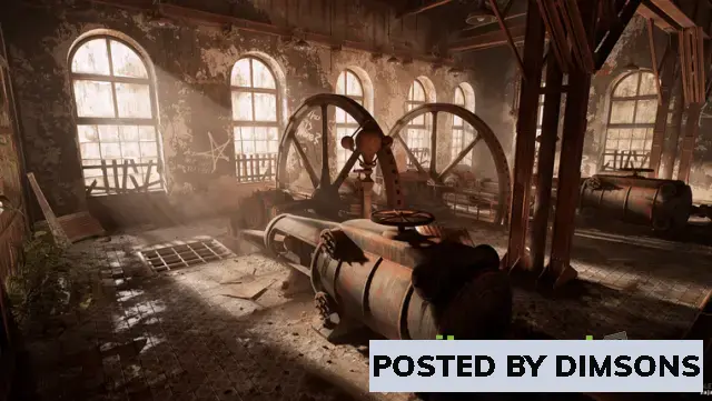 Unreal Engine Environments Abandoned Factory (Factory, Warehouse, Industrial Factory, Industrial ...