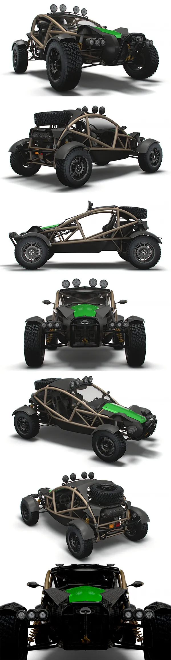 Ariel Nomad 2023 buggy sport 3D Model
