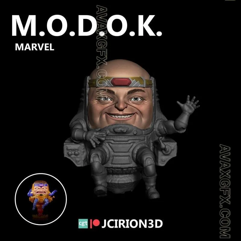 Modok - STL 3D Model