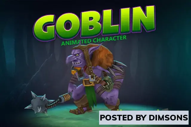 Unity 3D-Models Goblin animated character v1.0