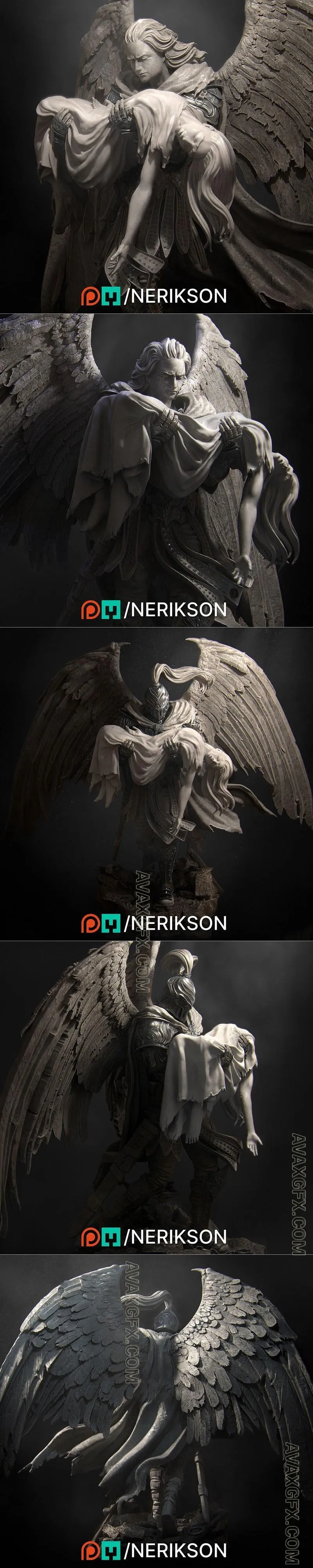 Nerikson - Ishim the Fallen - STL 3D Model