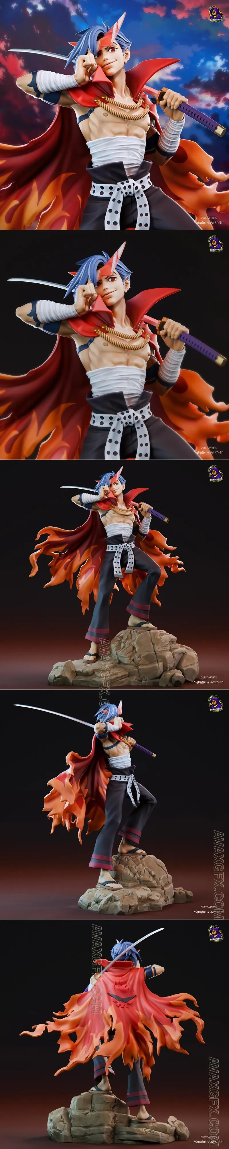 Bulkamancer Sculpts - Kamina - STL 3D Model