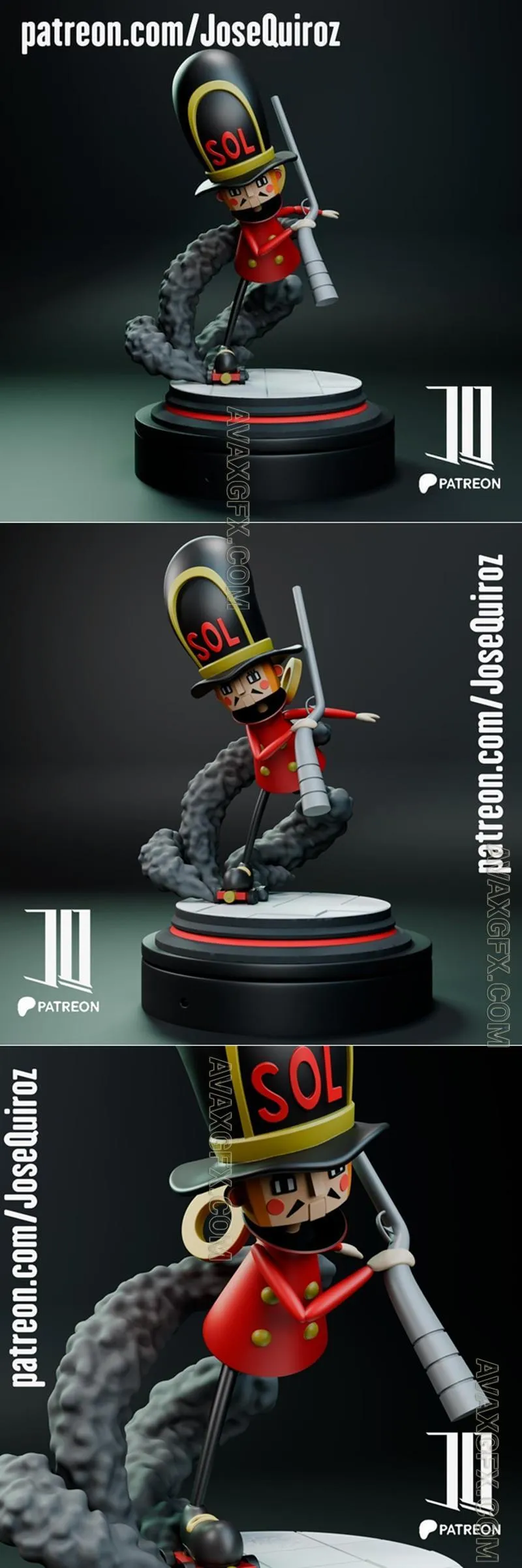 Kyroz By Jose Quiroz - STL 3D Model