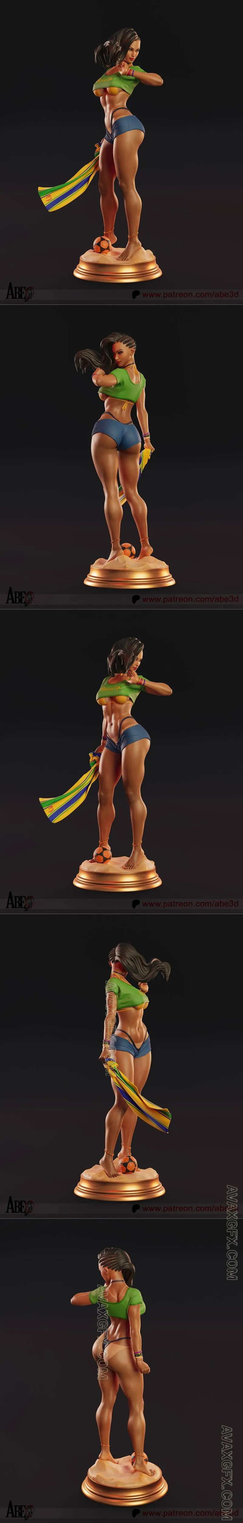 Abe3D - Laura Matsuda - STL 3D Model