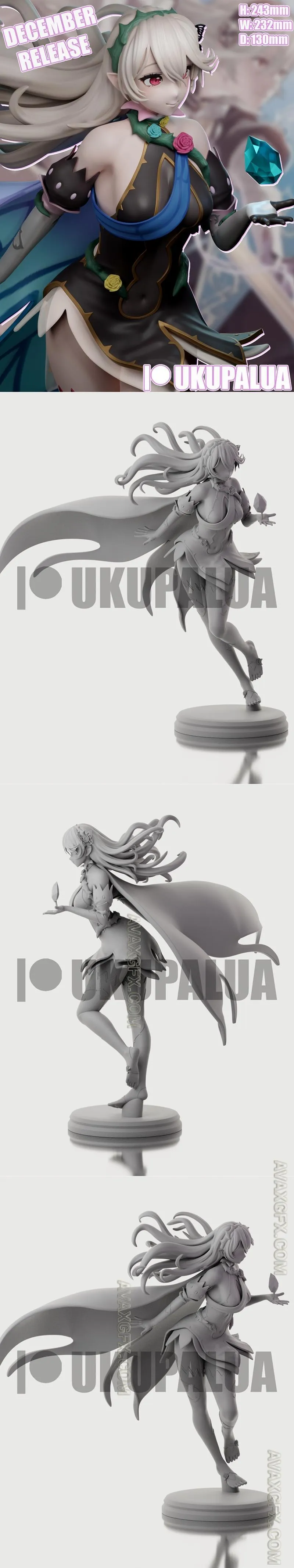 Ukupalua - Corrin - Fire Emblem Fates - STL 3D Model