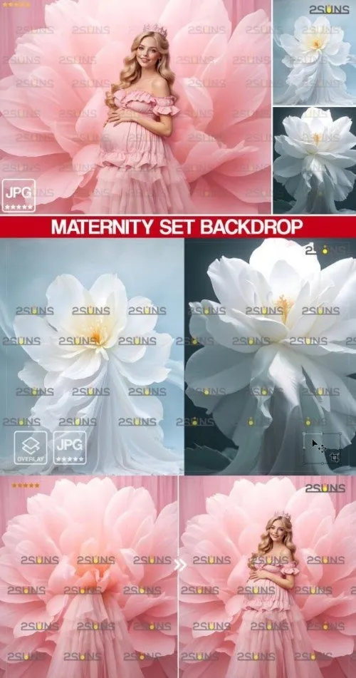 Maternity Digital Backdrop, Fine Art Vol 03 - 280188072