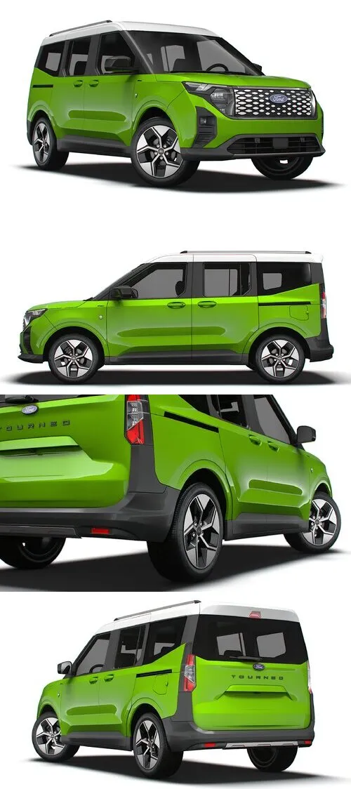Ford E Transit Courier Active Tourneo 2024 Model