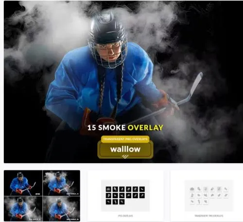 Smoke png clipart overlays - 279238022
