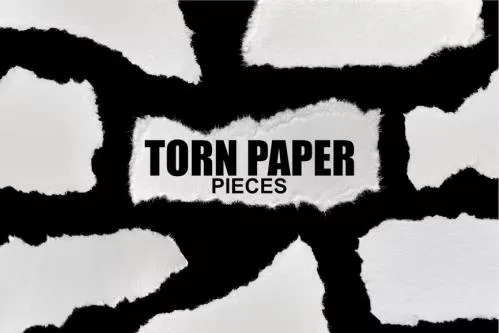 Torn Paper Pieces - GBT9GJM