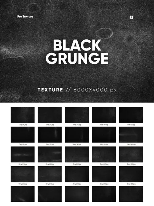 25 Black Grunge Texture HQ - 278872022